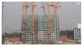 Chine  comment construire un gratteciel de 57 étages en 19 jours [upl. by Aglo124]