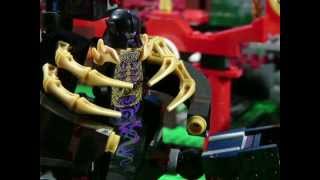 LEGO NINJAGO BATTLE 7 THE OVERLORD [upl. by Yenar]