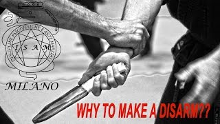 Why to make a Disarm By Isam Milano Kali  Arnis  Escrima Concepts [upl. by Ahsenom]