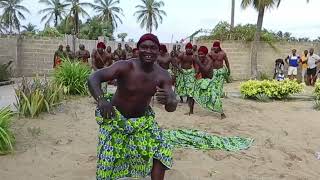 Lakleawo Fe We  Agbadza Youth Club  Traditional dance and drumming from west Africa [upl. by Symons]