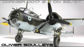 DORNIER DO17Z2 FINNISH BOMBER BUILT BY OLIVIER SOULLEYS [upl. by Raphaela]