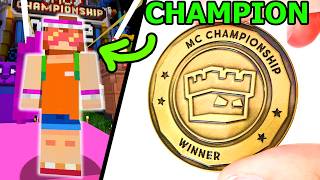 How I Won the Minecraft Championship [upl. by Frangos]