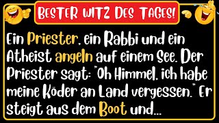 🤣 BESTER WITZ DES TAGES  Ein Priester ein Rabbi und ein Atheist  Täglich Witzige Videos [upl. by El]