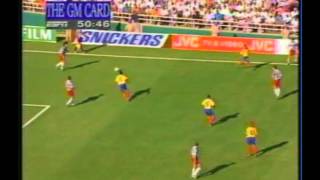 1994 June 22 USA 2Colombia 1 World Cupavi [upl. by Dannel]