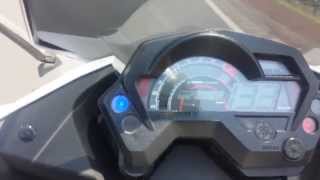 Yamaha fz16 fazer 200cc maxima velocidad 143km [upl. by Altheta]