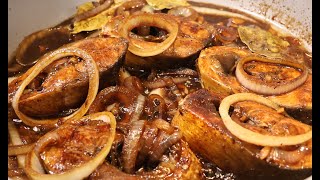 SUB Bangus Milkfish belly steak [upl. by Linoel]