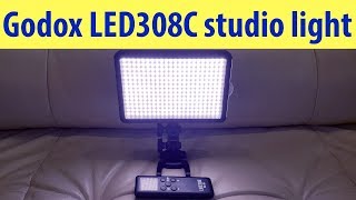 Godox LED308C Фонарь для фотостудии [upl. by Kevon246]