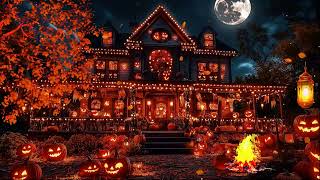 🎃🦇 COZY AUTUMN HALLOWEEN HOME AMBIENCE Thanksgiving ambience cozy halloween ambience halloweenquot [upl. by Adnahcal]