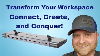 TobenONE USB C Laptop Docking Station Review 16in1 Powerhouse [upl. by Wini188]