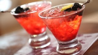 Blackberry Crush Cocktail Recipe  Kin Community [upl. by Johansen675]