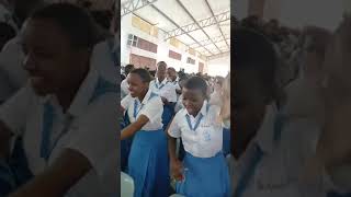 WANAFUNZI WA CANOSSA HIGH SCHOOL WAKIPELEKA NENO LA MUNGU [upl. by Eiramannod]