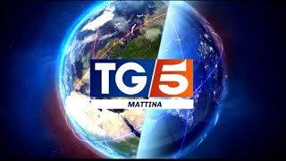 TG5 Edizione Intro Without Headlines 1080p 2019 IT [upl. by Ahtiuqal171]