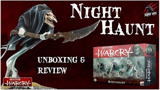 WARCRY NIGHTHAUNT UNBOXING REVIEW  Are the Nighthaunt The Warhammer Warcry Warband For You [upl. by Sashenka]