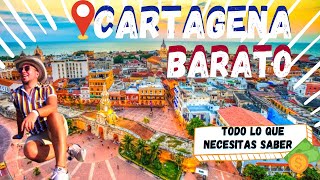 CARTAGENA BARATO ‼️COSTOS‼️GUIA COMPLETA ✅ ¿Qué hacer ¿Cómo llegar ¿Dónde dormir Parte 1 ✈ 🇨🇴 [upl. by Saphra]