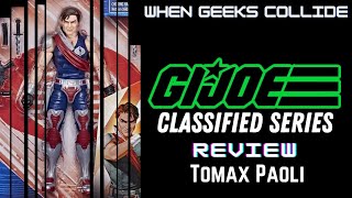 GI JOE CLASSIFIED REVIEW  TOMAX PAOLI [upl. by Shaner]