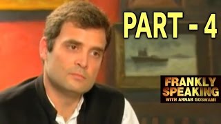 Frankly Speaking with Rahul Gandhi  Part 4  Arnab Goswami Exclusive Interview [upl. by Nrol919]