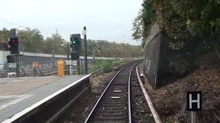 Führerstandsmitfahrt SBahn Berlin S 9 Spandau  Flughafen Schönefeld [upl. by Amhser]