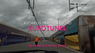 Eurotunel  Le Shuttle Freight🚅  De Francia 🇫🇷 a Reino Unido 🇬🇧 [upl. by Nyloj]