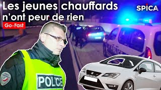 Gofast  les jeunes chauffards nont peur de rien  Police aux frontières [upl. by Eelrefinnej]