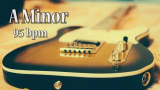 A Minor Rock Guitar Backing Track 95 bpm [upl. by Cliff]