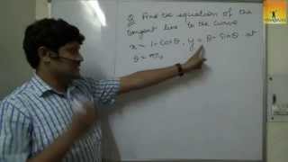 Class 12 XII Maths Differentiation Tangents and Normals Part2 [upl. by Ettelocin]