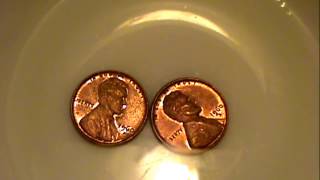 3 Top methods of cleaning pennies [upl. by Aymik]