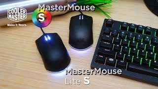 VLOG Cooler Master MasterMouse S RGB amp MasterMouse Lite S Unboxing Overview amp Comparison Ph [upl. by Lupien]