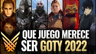 ¿CUAL MERECE GANAR EL GOTY MEJOR JUEGO DEL AÑO 2022 GAME AWARDS [upl. by O'Toole]