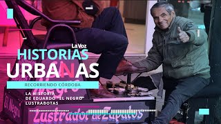 El lustrador de zapatos de la peatonal I Historias Urbanas [upl. by Aynad]