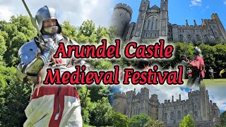 Knights amp Archery Tournament and Castle Tour at Arundel Castle Medieval Festival 2024  Part TWO [upl. by Khalid]