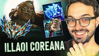 ELE É DESAFIANTE DE ILLAOI NA COREIA E EU ABSORVI SEU ESTILO DE JOGO [upl. by Haskell]