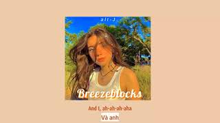 Vietsub  Breezeblocks  AltJ  Nhạc Hot TikTok  Lyrics Video [upl. by Ima772]