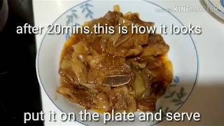 Easy cooking beefsteak recipe II Lucys vlogs [upl. by Sousa]