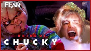 Chucky Kills Tiffany In The Bath  Bride Of Chucky  Fear [upl. by Elaynad]