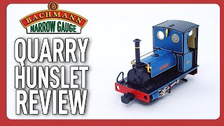 009 Quarry Hunslet Britomart Review  Bachmann Narrow Gauge [upl. by Rinna]