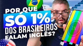 Por que só 1 dos brasileiros falam inglês [upl. by Alyosha]