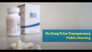 2019 Oregon Public Hearing on Prescription Drug Prices [upl. by Clim467]