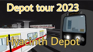 Delta line depot tour 2023 hyacinth depot [upl. by Estas]