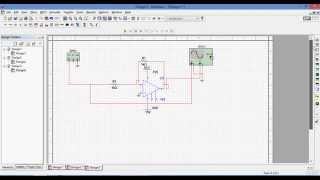 Simulation of Inverting Amplifier in Multisim [upl. by Mullins180]