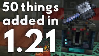 50 New Things Added to Minecraft 121 Tricky Trials Update [upl. by Mohn5]