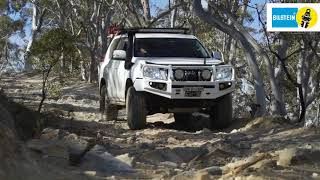 Bilstein B6 offroad on a Toyota Landcruiser and Ford Ranger [upl. by Hanleigh]