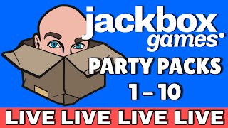 🔴JACKBOX PARTY  PACKS 110  Playing with viewers  everyone welcome [upl. by Gillett300]