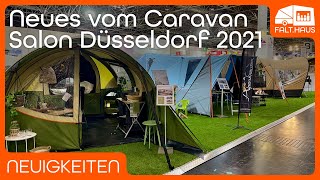 FaltcaravanNews vom Caravan Salon Düsseldorf 2021 Alpenkreuzer Camplet Trigano [upl. by Usanis]