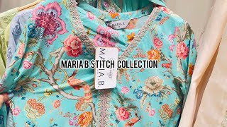 Maria b stitch summer collection 2024🇵🇰Karachi ❤️‍🩹 [upl. by Clorinde]