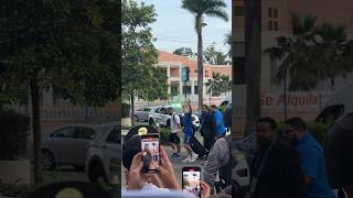 Jeremy De León llegando al Loubriel para su meet amp greet y entrenamiento 🦁🇵🇷🤍 [upl. by Devonna]