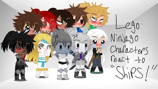 “Lego Ninjago characters react to ships” Part 1 [upl. by Aicilat34]