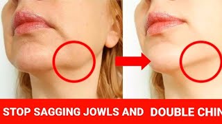 Amazing massage to get rid of sagging jowls and double chin and get young defined jawline [upl. by Agace]