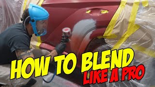 How to Blend Car Paint Like a Pro [upl. by Redleh]