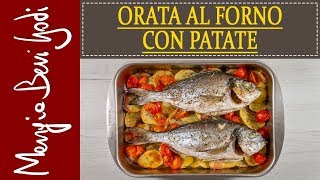 Orata al forno con patate [upl. by Zenia]