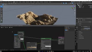 Generate Procedural Terrain map using Wave Texture Blender [upl. by Rapsac130]